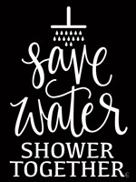 Shower Together Fine Art Print