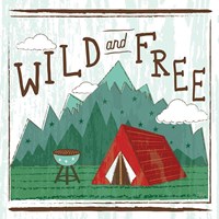 Comfy Camping V Fine Art Print