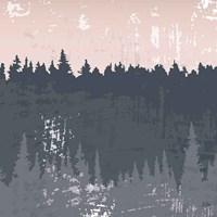 Evening Forest II Fine Art Print