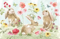 Sweet Bunnies I Fine Art Print