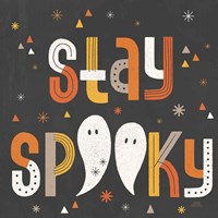 Retro Halloween III Framed Print