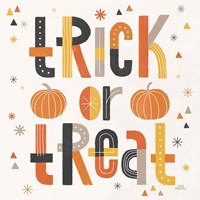 Retro Halloween II Framed Print