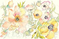 Pastel Garden II Fine Art Print