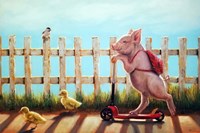 Summer Stroll Fine Art Print