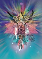 Cosmic Deer Fine Art Print