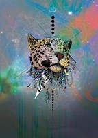 Cosmic Leopard Fine Art Print