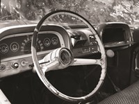 Chevy Steering Wheel Fine Art Print