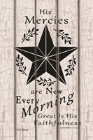 His Mercies are New Every Morning Fine Art Print