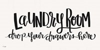 Laundry Room Drop Your Drawers Fine Art Print