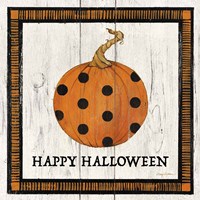 Happy Halloween Pumpkin Fine Art Print