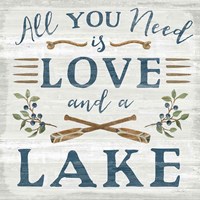 Lakeside Retreat VI Fine Art Print