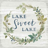 Lakeside Retreat V Fine Art Print