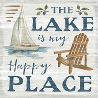 Lakeside Retreat IX Fine Art Print