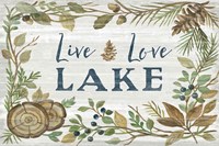 Lakeside Retreat III Fine Art Print