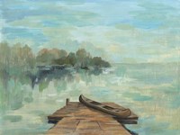 Lakeside Retreat II no Wood Fine Art Print