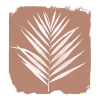 Nature by the Lake - Frond III Warm Sq Fine Art Print