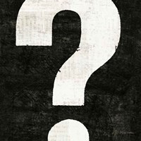 Punctuated Black Square VIII Framed Print