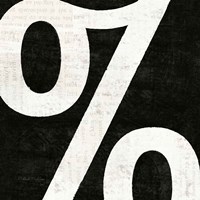 Punctuated Black Square IV Framed Print