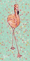 Flamingo Panel II Fine Art Print
