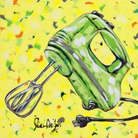 Kitchen Sketch Mixer Fine Art Print