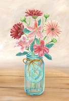 Floral Jar I Fine Art Print