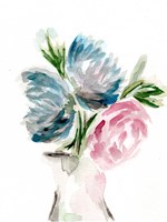 Floral Vase I Fine Art Print