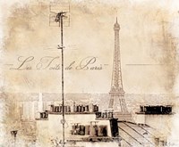 Les Toits De Paris Fine Art Print