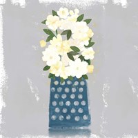 Contemporary Flower Jar I Framed Print