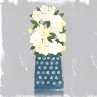 Contemporary Flower Jar I Fine Art Print
