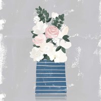 Contemporary Flower Jar II Fine Art Print