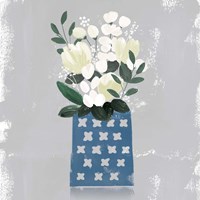 Contemporary Flower Jar III Fine Art Print