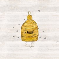 Bee's Life VI-Honeybee Fine Art Print