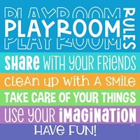 Playroom Rules I Fine Art Print