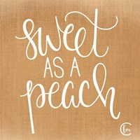 Sweet as a Peach Fine Art Print