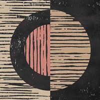 Primitive I Terra Cotta Fine Art Print