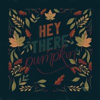 Autumn Sayings I Pumpkin Fine Art Print