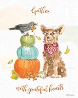 Harvest Dogs V Fine Art Print