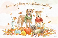 Harvest Dogs I Fine Art Print