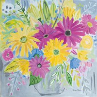 Happy Flowers Fine Art Print