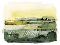 Blotted Landscape I Fine Art Print