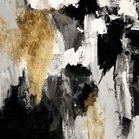 Neutral Gold Collage IV Fine Art Print