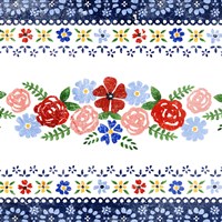 Azure Blume I Framed Print