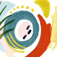 Color Caper I Framed Print