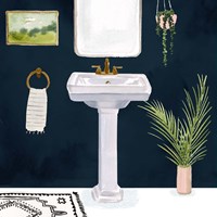 Boho Bath Sinks I Fine Art Print