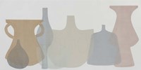 Soft Pottery Shapes III Fine Art Print