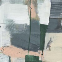 Collaged Plains II Fine Art Print