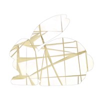 Geometric Rabbit I Fine Art Print