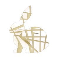 Geometric Rabbit III Fine Art Print