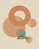 Coastal Medallions I Fine Art Print