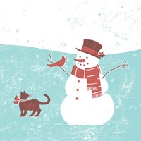 Mid-Century Christmas II Fine Art Print